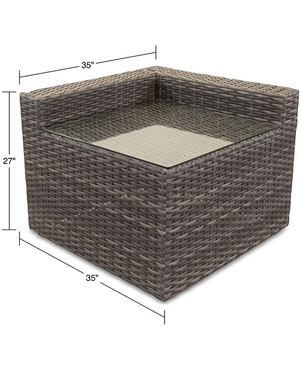 Furniture Viewport Outdoor Corner Table, Created for Macy's & Reviews Furniture Macy's