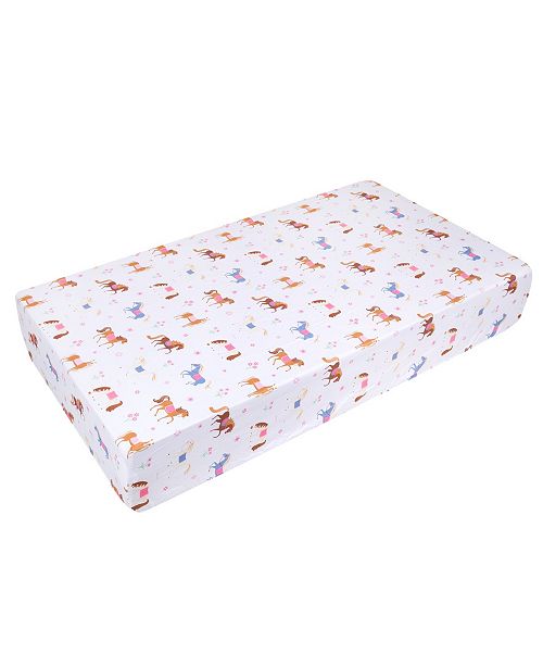 Wildkin Horses Fitted Crib Sheet Reviews Sheets Pillowcases