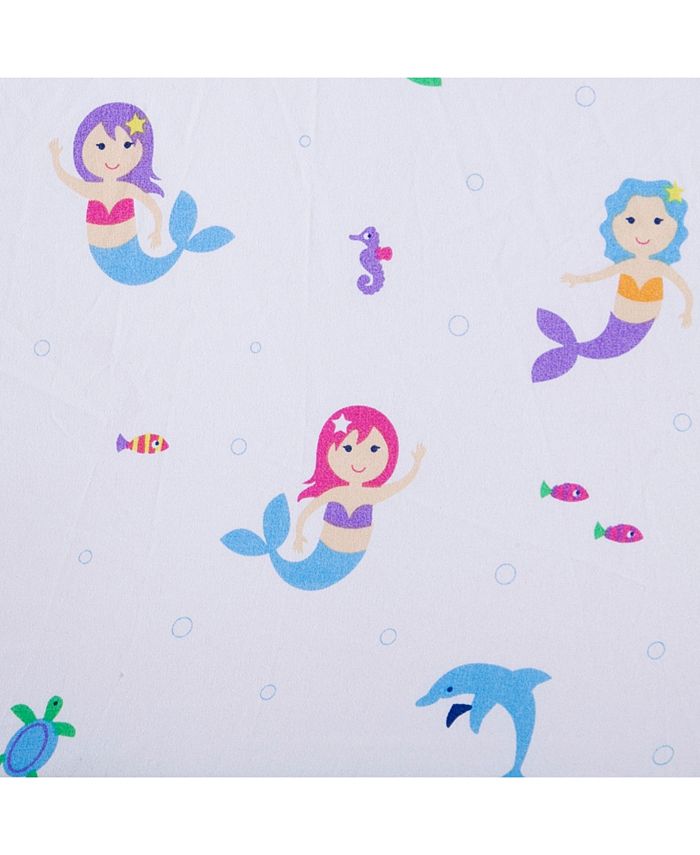Wildkin Mermaids Fitted Crib Sheet Macy's