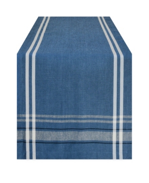 Chambray French Stripe Table Runner 14
