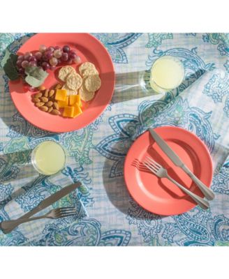 Paisley Print Outdoor Tablecloth 60" x 120"