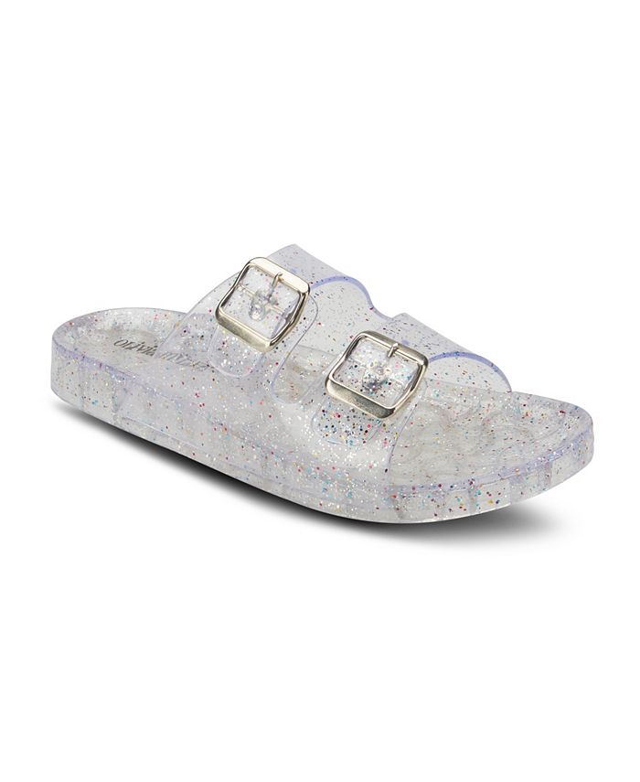 olivia miller jelly sandals