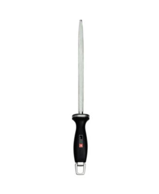 ZWILLING 10-inch Sharpening Steel with Stainless Steel End Cap, 10