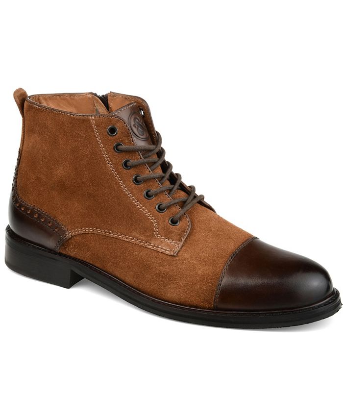 Thomas & Vine Men's Remo Cap Toe Ankle Boots - Macy's