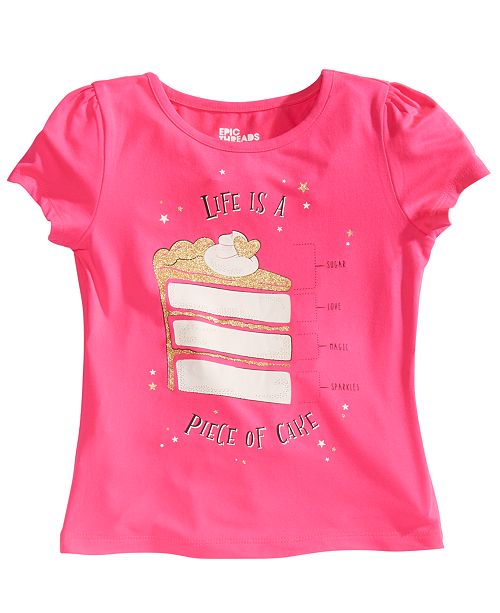 Epic Threads Little Girls Cake Slice T Shirt Created For Macy S