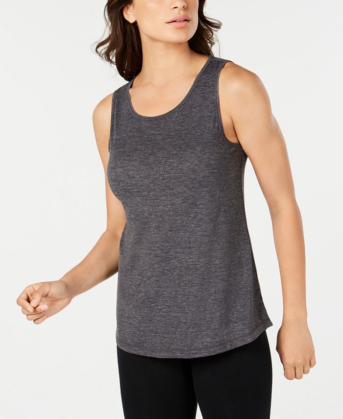 Ideology Mesh-Back Tank Top, Created for Macy's - Macy's