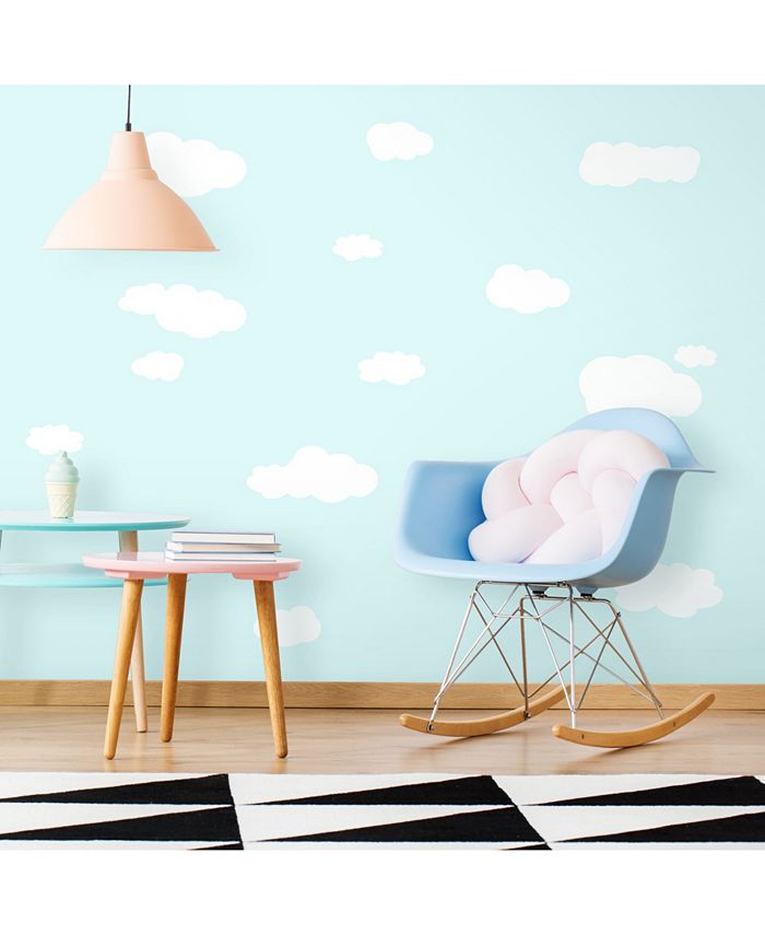 York Wallcoverings Clouds Peel and Stick Wall Decals & Reviews All