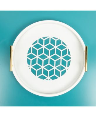 Caspen Round Decorative Tray - 15.5" x 15.5"