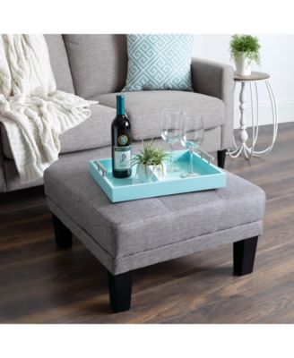 Lipton Decorative Wood Tray with Metal Handles - 16.5" x 12.25"