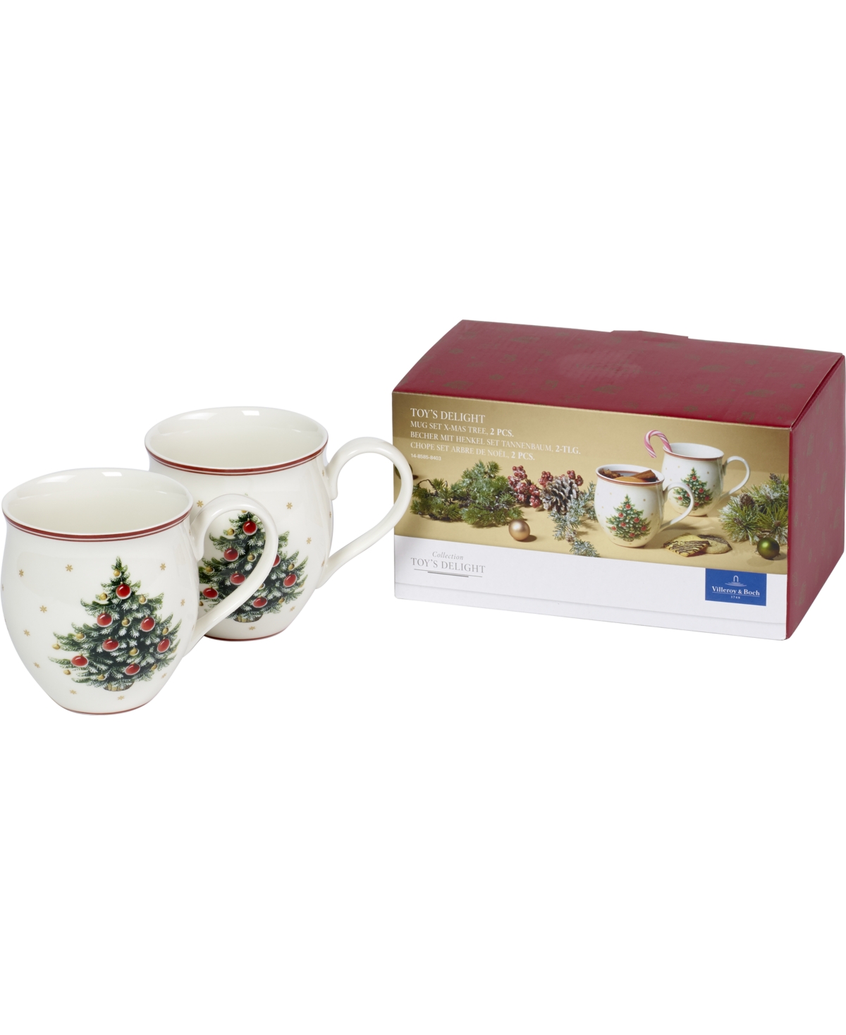 Toys Delight Mug, Set of 2 - Multi