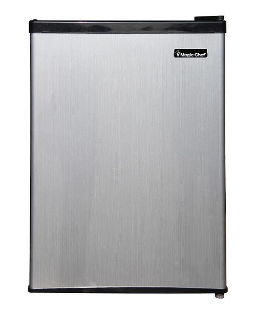 Magic Chef 2 4 Cubic Feet Mini Refrigerator With Half Width Freezer Compartment And Door Reviews Small Appliances Kitchen Macy S