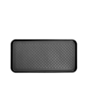 Ottomanson Indoor/Outdoor Boot and Shoe, Pet Bowl Mat Multi-Purpose Tray, 30" x 15" x 1.2