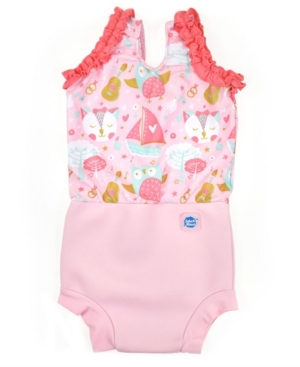 image of Splash About Toddler Girls Happy Nappy Swim Diaper Swimsuit