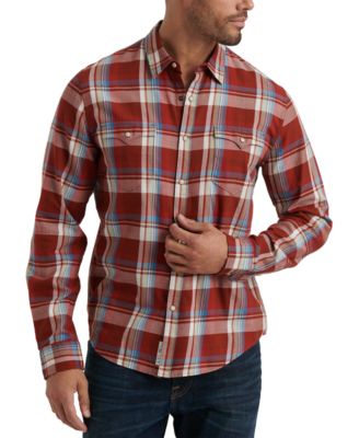 Lucky Brand - Men's Alameda Regular-Fit Plaid Western Shirt