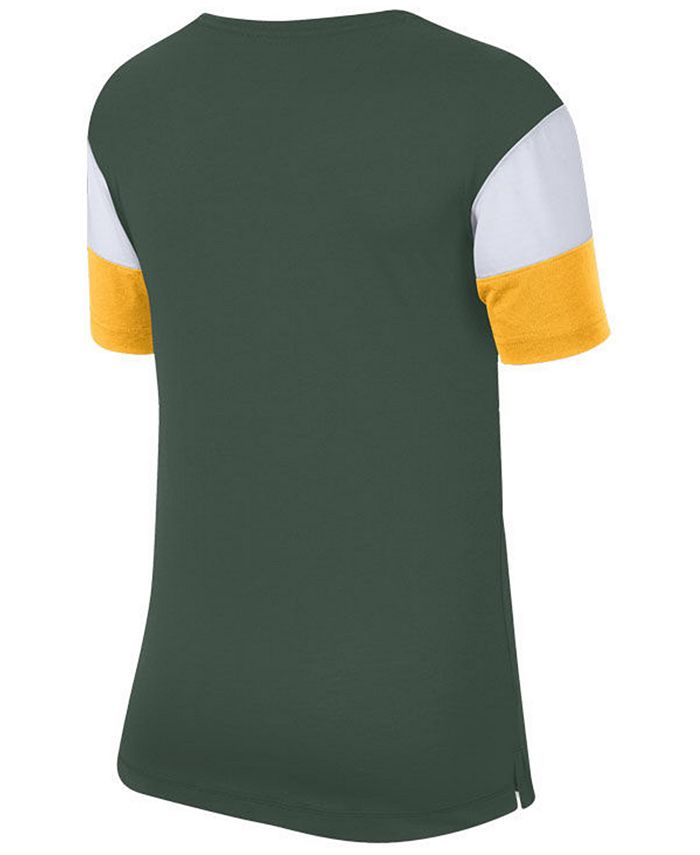 Nike Women's Green Bay Packers Tri-Fan T-Shirt - Macy's