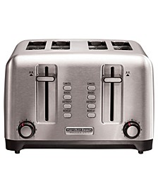 Stainless Steel Professional 4 Slice Toaster