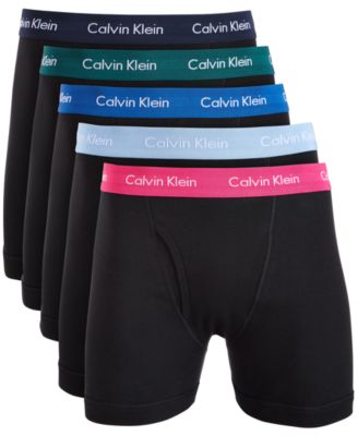 Calvin Klein - Men's 5-Pk. Cotton Classics Boxer Briefs
