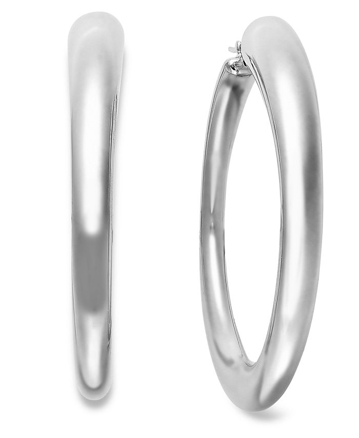 Macys large hoop earrings clearance