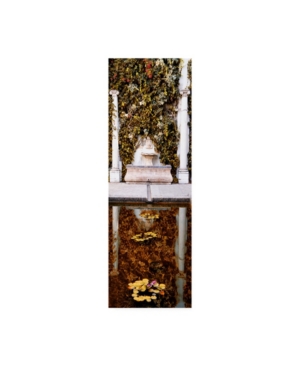 TRADEMARK GLOBAL PHILIPPE HUGONNARD MADE IN SPAIN 2 FOUNTAIN IN THE GARDENS OF REAL ALCAZAR WITH FALL COLORS CANVAS A