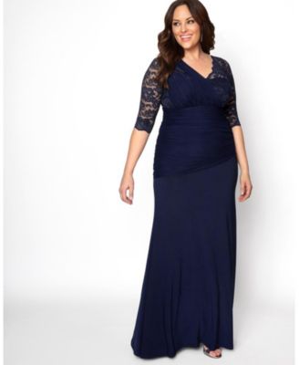 macy's ladies evening dresses