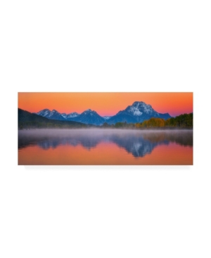 Trademark Global Darren White Photography Majestic Morning Views Final Copy Canvas Art In Multi