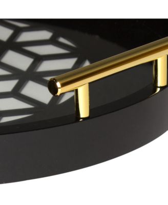 Caspen Round Decorative Tray - 15.5" x 15.5"