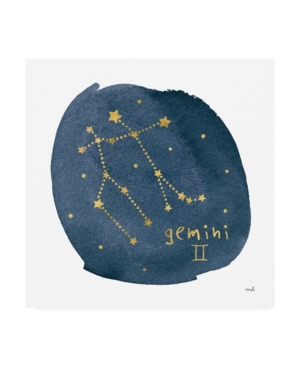 Trademark Global Moira Hershey Horoscope Gemini Canvas Art In Multi