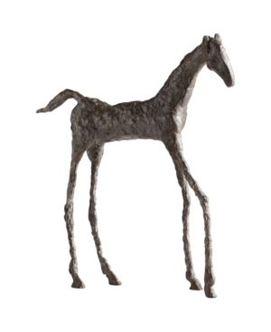 Shop Cyan Design Filly Horse Sculpture In Bronze