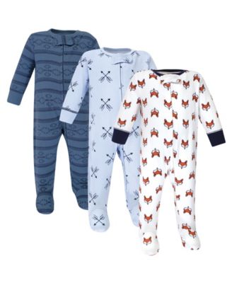 Baby Boys Cottton Zipper Sleep and Play