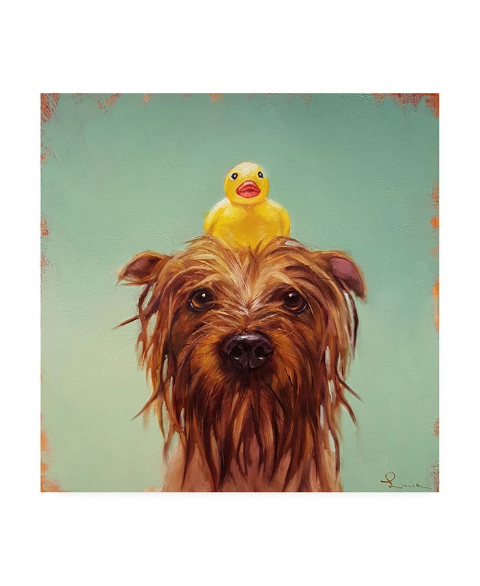 macys.com | Lucia Hefferna Bath Time Canvas Art - 19.5" x 26"