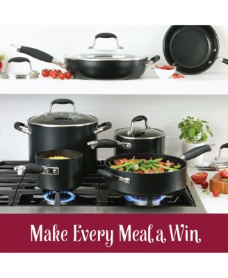 Advanced Home Hard-Anodized Nonstick 14.5" Skillet with Helper Handle