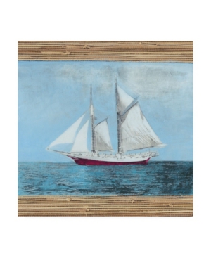 Trademark Global Naomi Mccavitt Seagrass Nautical Ii Canvas Art In Multi