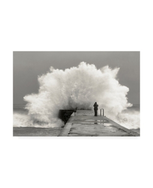 Trademark Global Mikel Lastra Waves Photographer Canvas Art In Multi