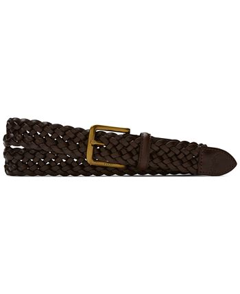RL Vachetta Leather Belt, Belts & Braces Men