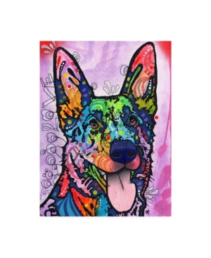 Trademark Global Dean Russo Shepherd Love Canvas Art In Multi