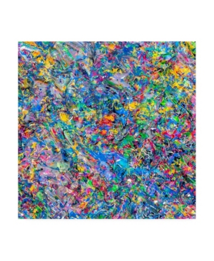Shop Trademark Global Mark Lovejoy Abstract Splatters Lovejoy 2 Canvas Art In Multi