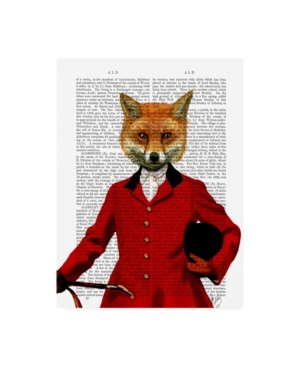 Trademark Global Fab Funky Fox Hunter 2, Portrait Canvas Art In Multi