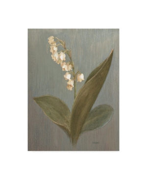 Trademark Global Danhui Nai May Lily Of The Valley Green Canvas Art In Multi