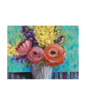 Trademark Global Regina Moore Early Summer Blooms I Canvas Art In Multi