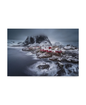 TRADEMARK GLOBAL ANDY CHAN WINTER LOFOTEN ISLANDS CANVAS ART