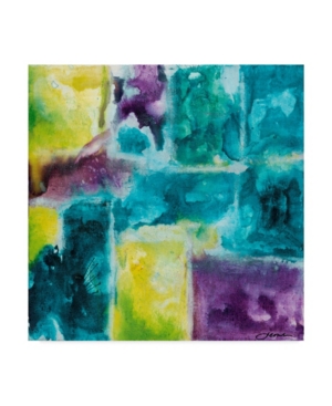 Trademark Global Joyce Combs Color Block I Canvas Art In Multi