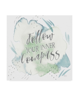 Laura Marshall Wonderful World Vi Blue Green Canvas Art - 15
