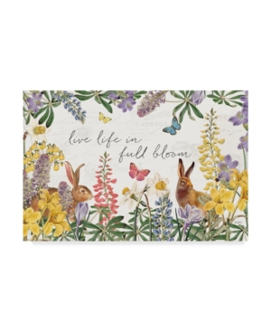 TRADEMARK GLOBAL KATIE PERTIET EASTER GARDEN I CANVAS ART