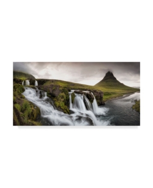 Danny Head Kirkjufellfoss Panorama Canvas Art - 20