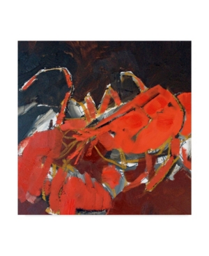 Trademark Global Erin Mcgee Ferrell Abstract Lobster Iv Canvas Art In Multi