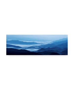 Trademark Global James Mcloughlin Misty Mountains Xiii Canvas Art In Multi