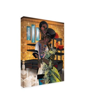 Jaleel Campbel Do You Love What You Feel? Canvas Art - 36.5" x 48"