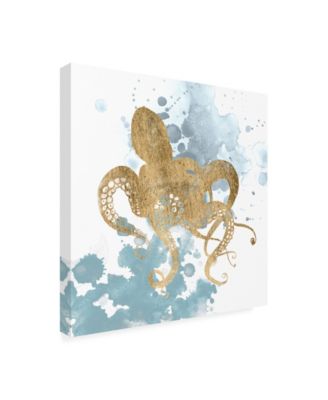 Trademark Global Grace Popp Gilded Splash I Canvas Art - 20" x 25"