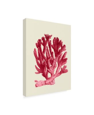 Trademark Global Fab Funky Red Corals 1 a Canvas Art - 27" x 33.5"