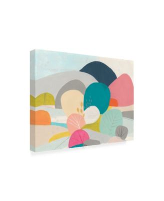 Trademark Global June Erica Vess Meadow Whimsy II Canvas Art - 15.5" x 21"